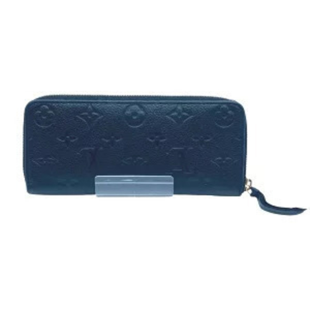 Louis Vuitton Empreinte Wallet Portefeuille Clemence Long Black